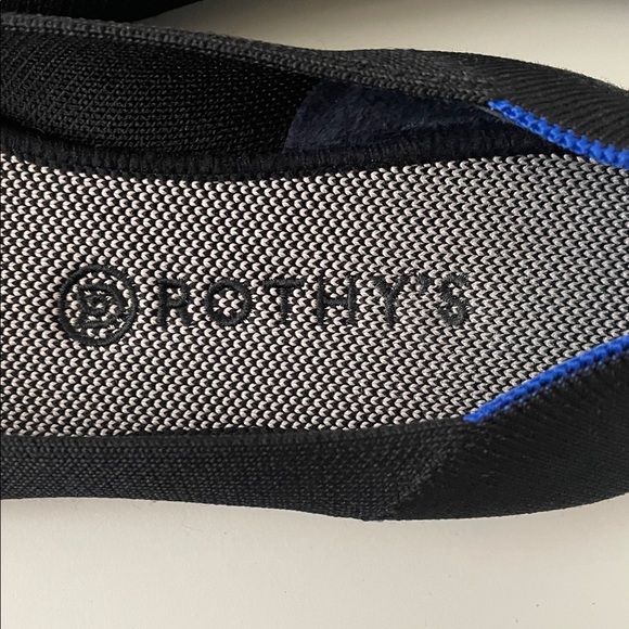 Rothy's Women’s 11.5 Black Flats Good Used Condition - Picture 6 of 12